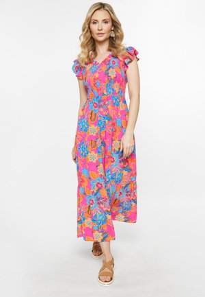usha Maxikleid - pink multicolor