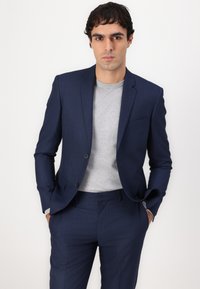 Isaac Dewhirst NOTCH SLIM SUIT  - Κοστούμι - navy birdseye