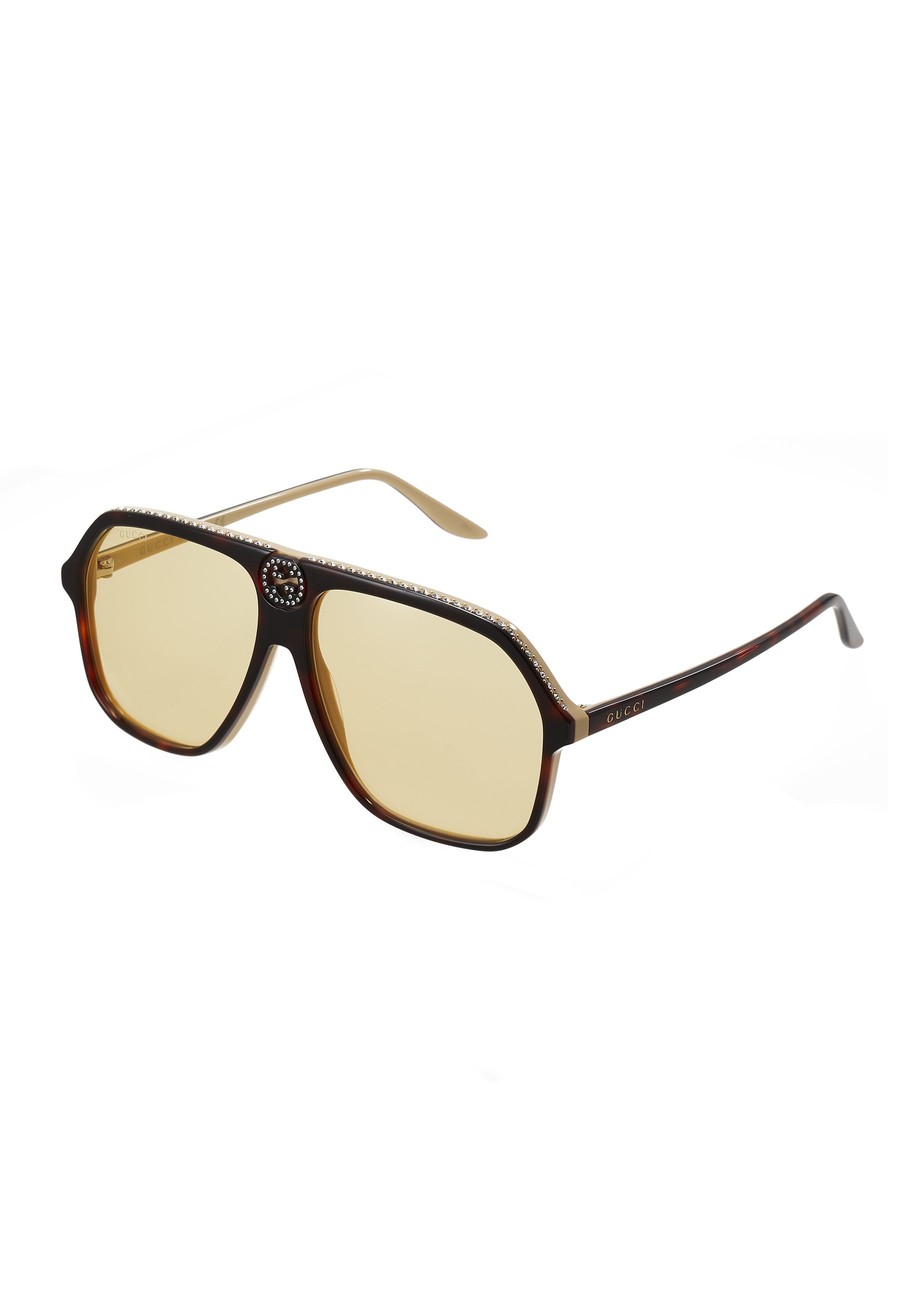 Gucci Occhiali da sole - black/black/grey/nero - Zalando.it