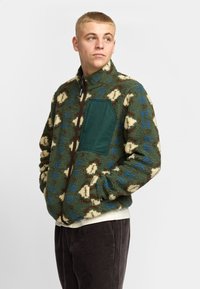 REVOLUTION Fleecejas - green