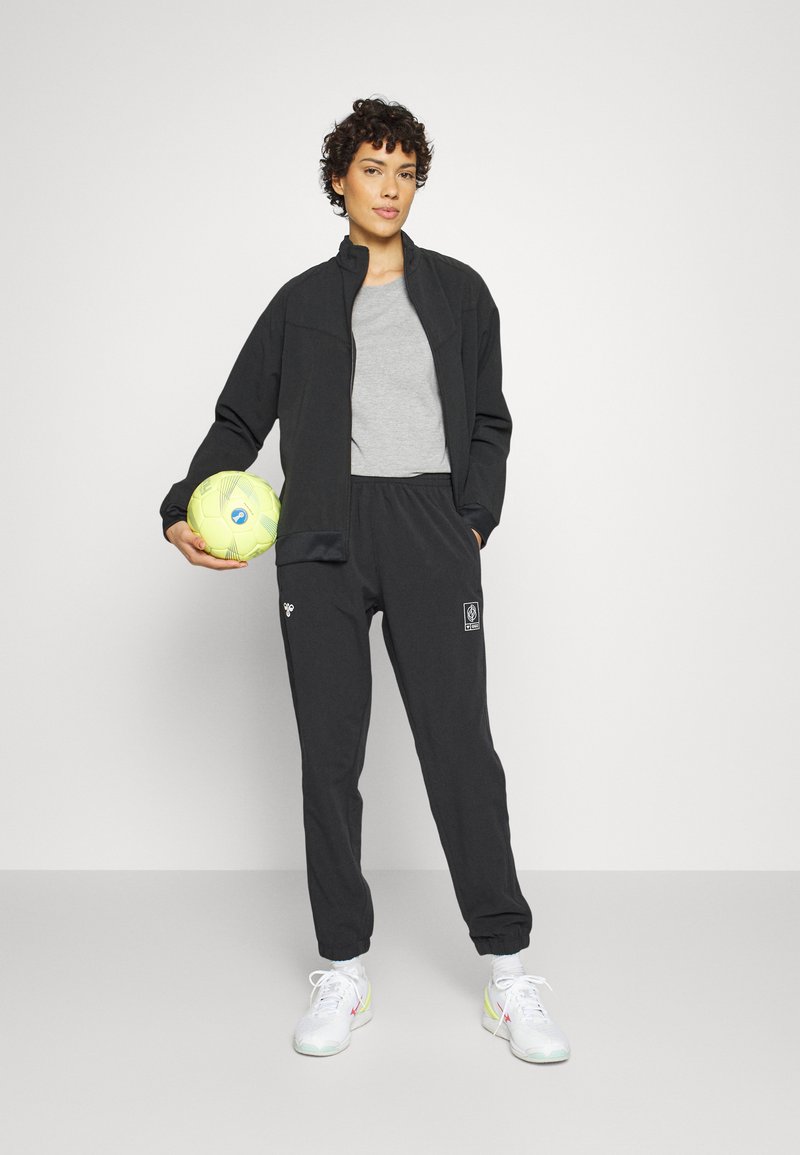 Damen Sportbekleidung | Hummel TRACK PANTS Jogginghose black/schwarz - UK92622 Damen Sportbekleidung | Hummel TRACK PANTS Jogginghose black/schwarz - UK92622