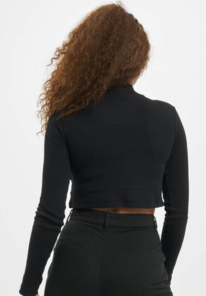 CAPSULE LONGSLEEVE - Long sleeved top - black