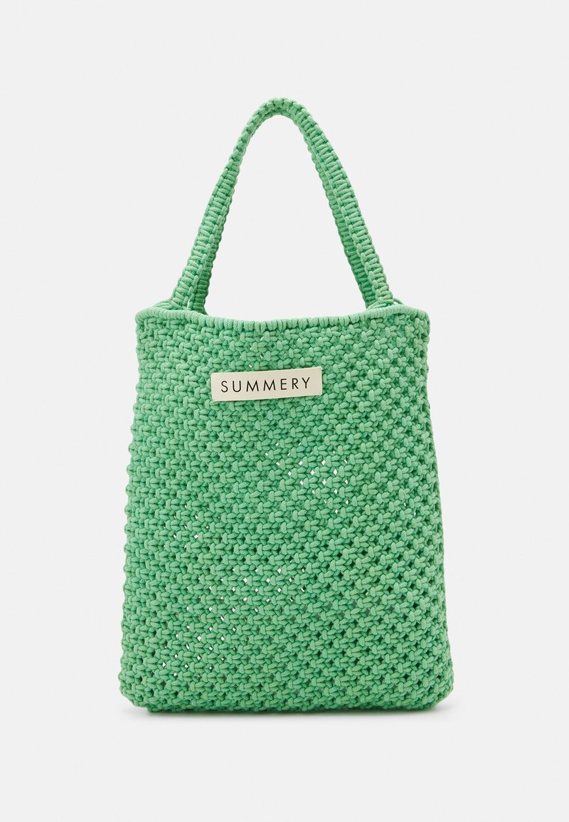 SUMMERY Copenhagen JOJO TOTE BAG Shopping bag opaline green/verde