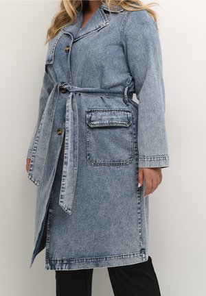 Trenchcoat - blue denim