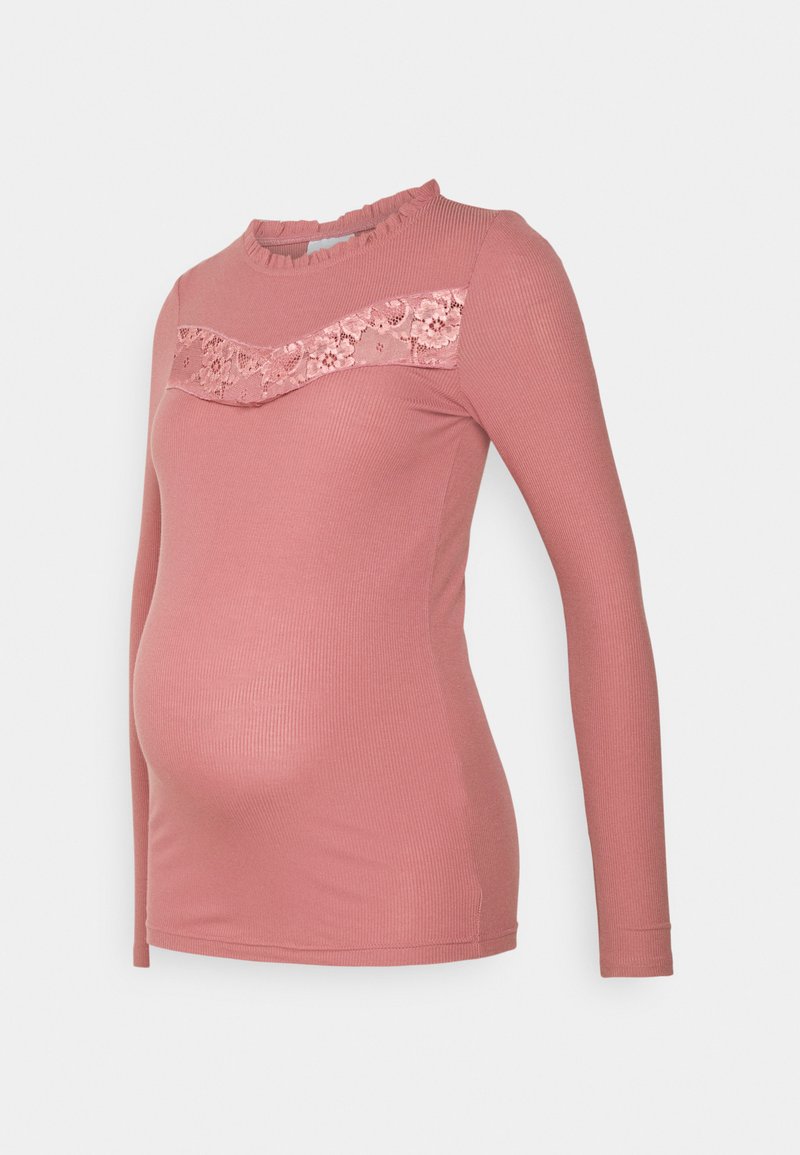 MAMALICIOUS Langarmshirt pink