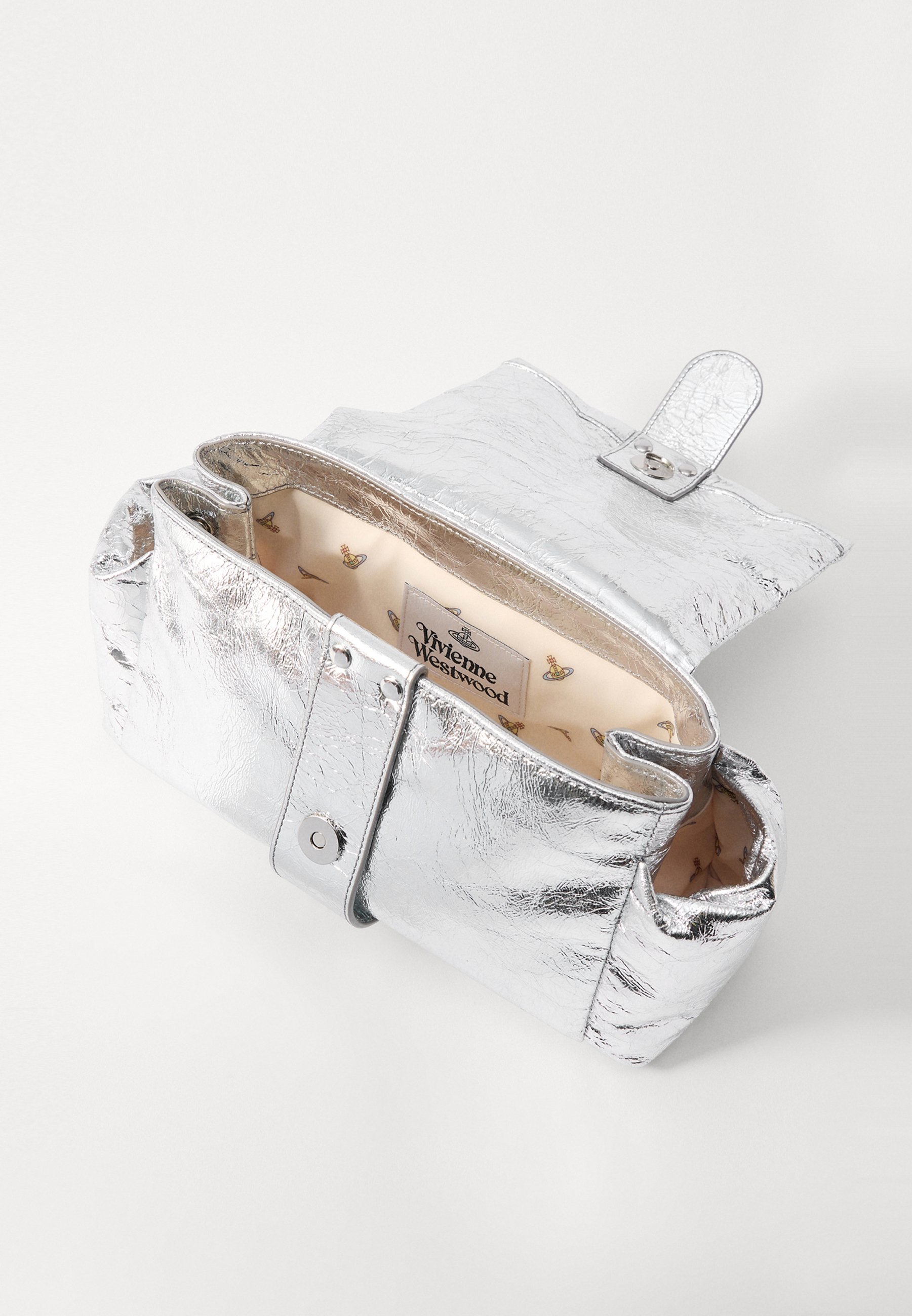 Vivienne Westwood HAZEL FRAME - Handbag - silver/silver-coloured