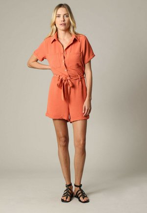 OVERALL FLINE - Jumpsuit - terrakotta