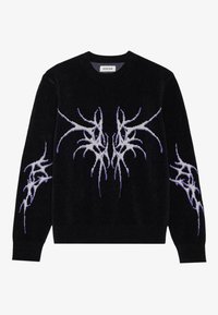UNISEX - Strickpullover - black