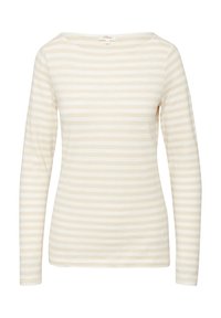MIT U BOOT AUSSCHNITT - T-shirt à manches longues - beige