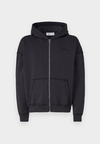 BOXY LOGO - Sweat zippé - phantom