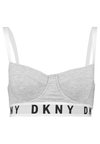 UNDERWIRE BRA TOP - Grudnjak sa žicom - heather grey/white/black