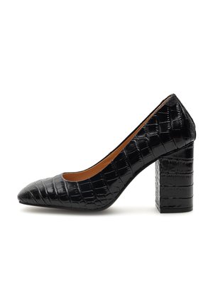 Woden MARIE CROCO - High heels - black
