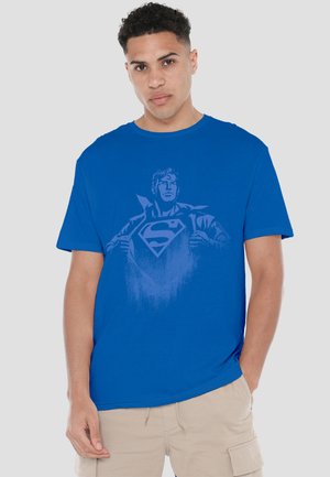 SUPERMAN CHEST LOGO - Print T-shirt - royal blue
