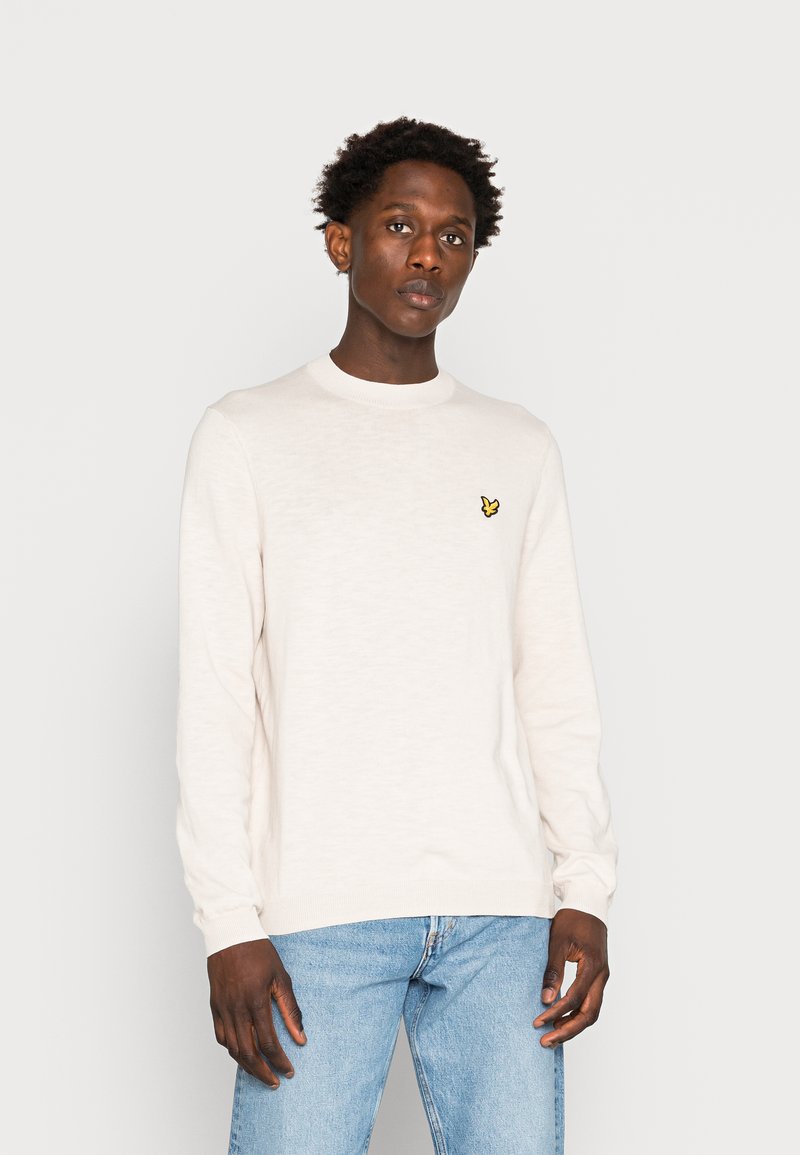 Lyle & Scott TURTLE NECK JUMPER - Camisola - light mist