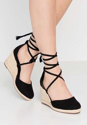 Zapatos altos - black