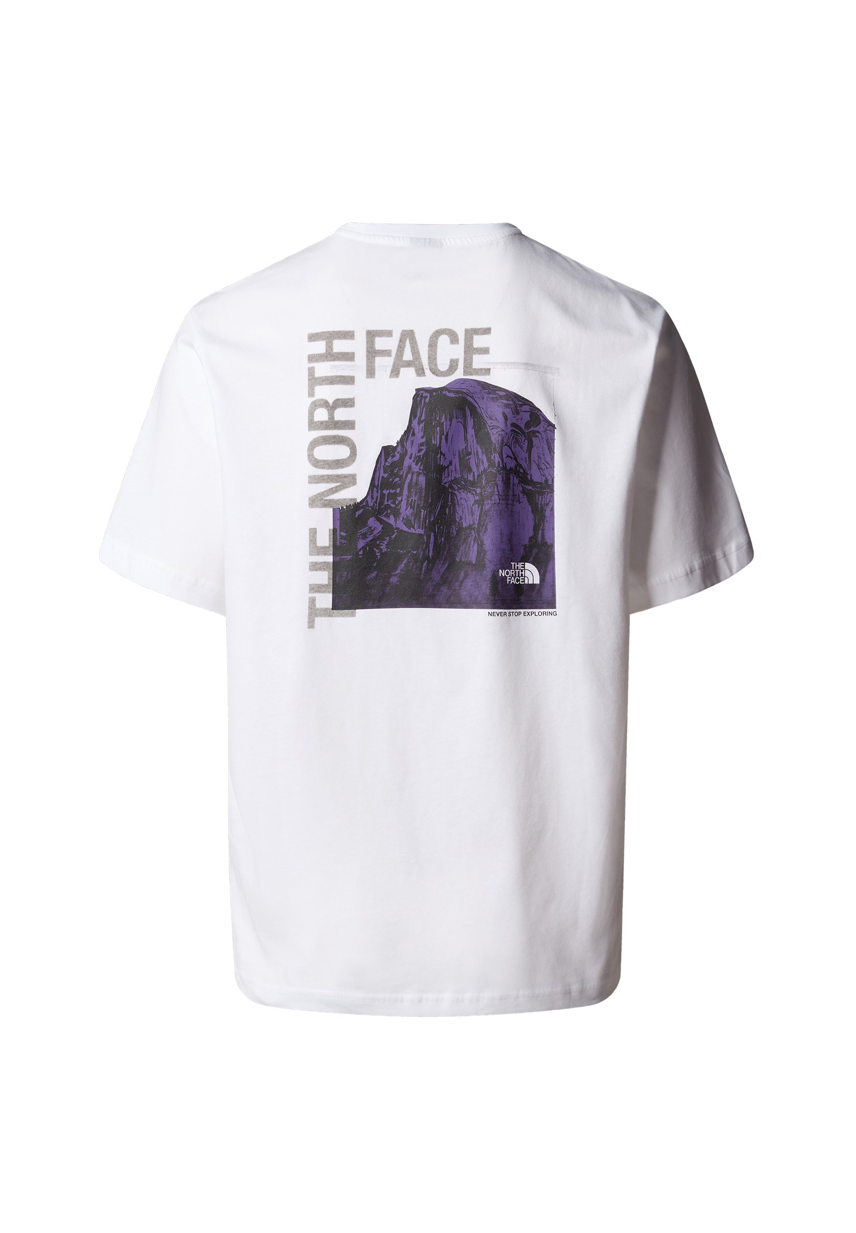 The North Face - T-shirt z nadrukiem/biały - Zalando.pl