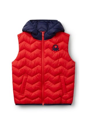 WITH HOOD - Veste sans manches - orange