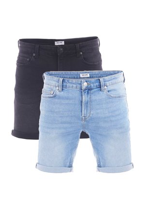 2 PACK - Short en jean - light blue   black