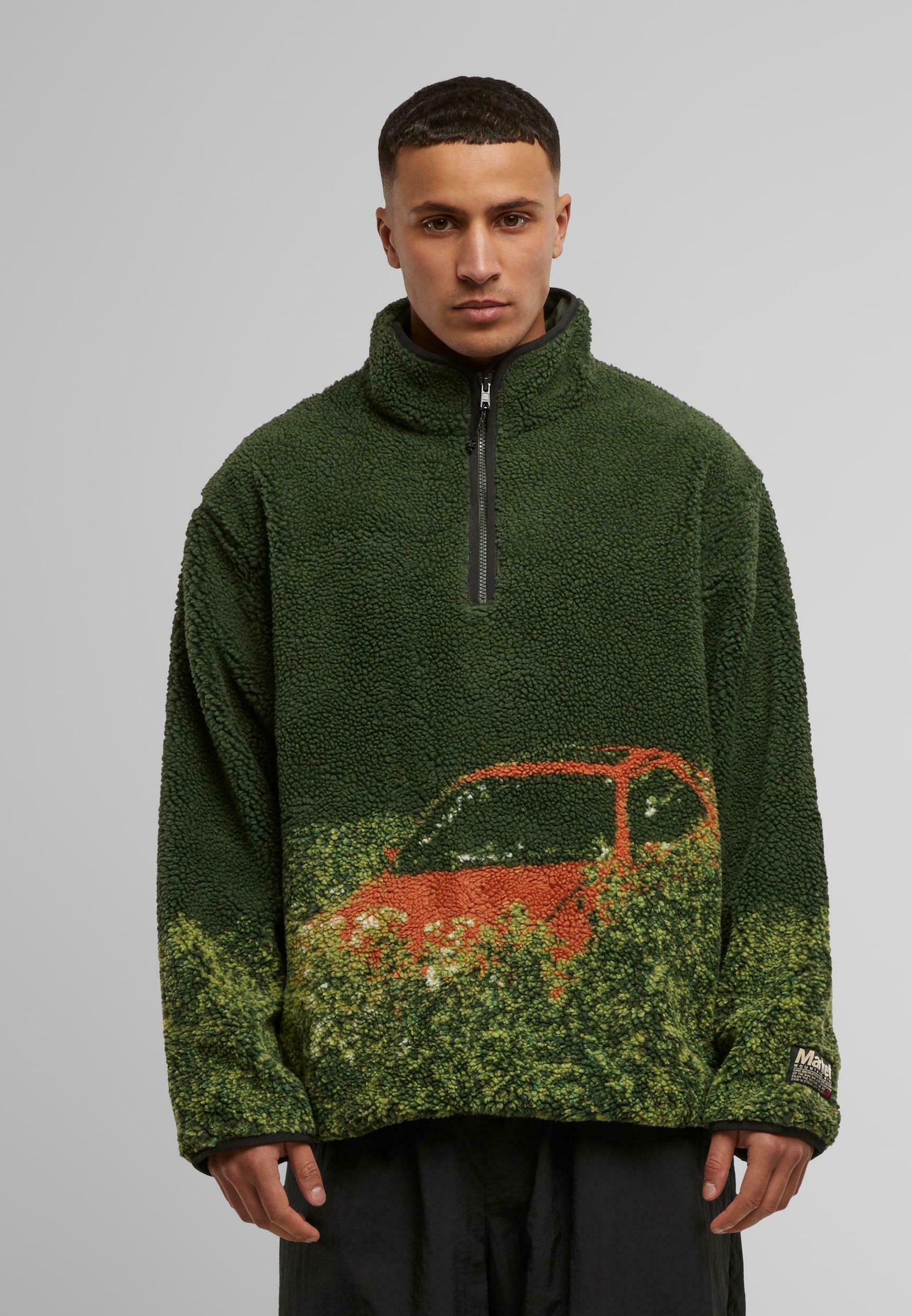 Market MARKET FORGOTTEN - Fleece jumper - kelp/green - Zalando