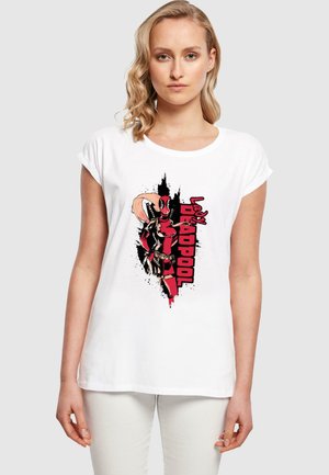 DEADPOOL  LADY DEADPOOL  - Print T-shirt - white