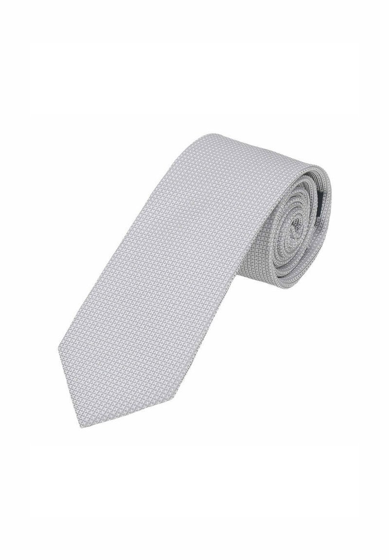 Seidenfalter FESTLICHE MICRO -7 CM  - Tie - hellgrau
