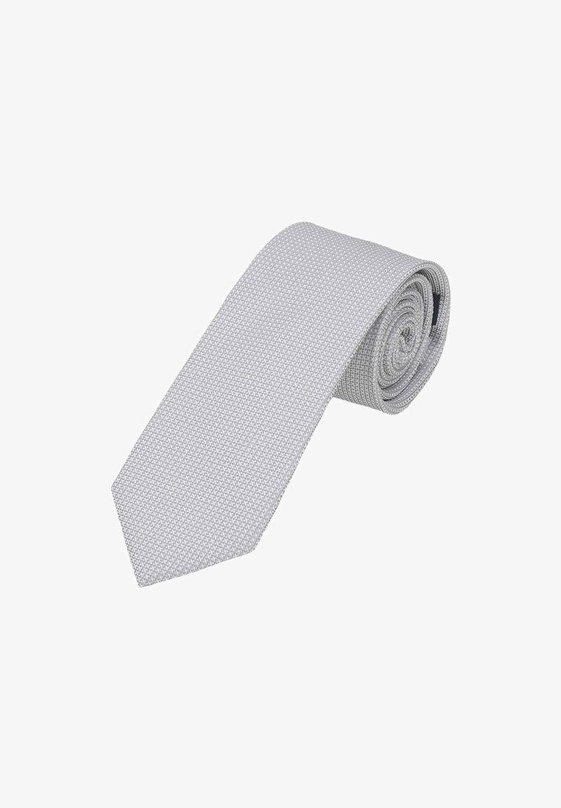 Seidenfalter FESTLICHE MICRO -7 CM - Tie - hellgrau