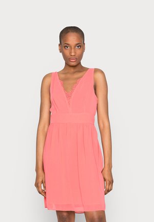 LENA - Vestido de dia - corail