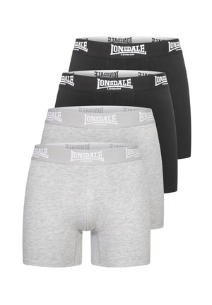 4ER-PACK EAST CHALLOW - Trunks - black marl grey