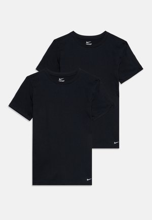 Nike Sportswear BOYS CREW 2 PACK - Caraco - black