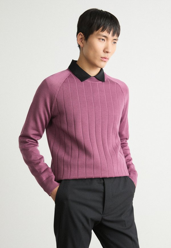 BELUGO - Strickpullover - bright purple