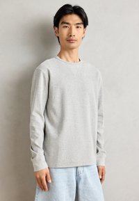 Scotch & Soda Topper langermet - mid grey melange