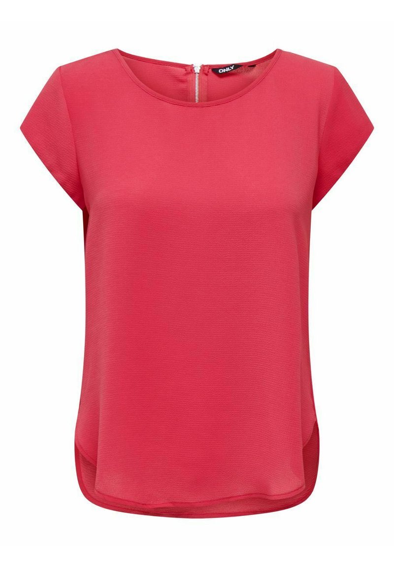 ONLY S/S SOLID NOOS PTM - T-Shirt basic - teaberry