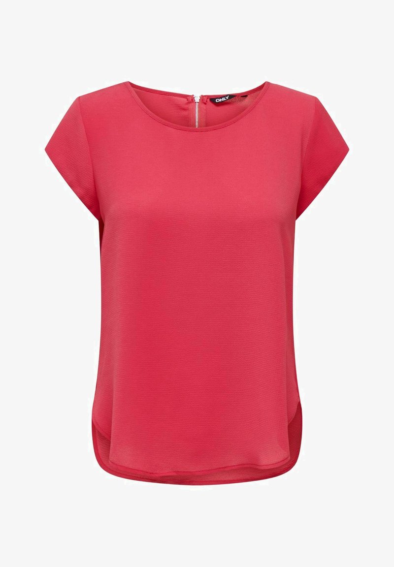 ONLY S/S SOLID NOOS PTM - T-Shirt basic - teaberry