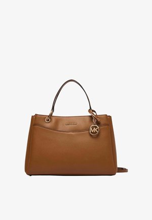 Michael Kors, MICHAEL KORS SAC À BANDOULIÈRE MAY LUGGAGE CUIR - Sac à main - luggage