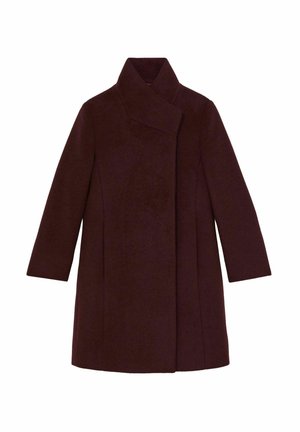 KIA FUNNEL-NECK - Klasični plašč - burgundy