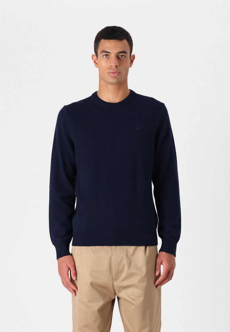 Sudaderas Hombres Nike Hackett London Double Knit Crew Sudadera Para Hombre Hackett Tienda Online