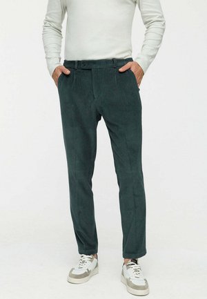 DICLIFFER - Stoffhose - dark green