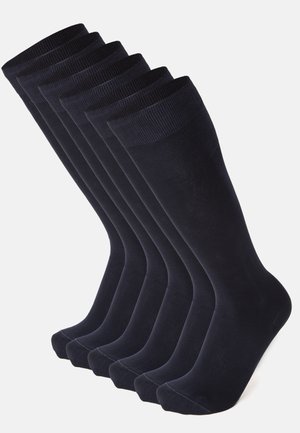 6 PAIRS FILO SCOZIA - Kniestrümpfe - dark blue