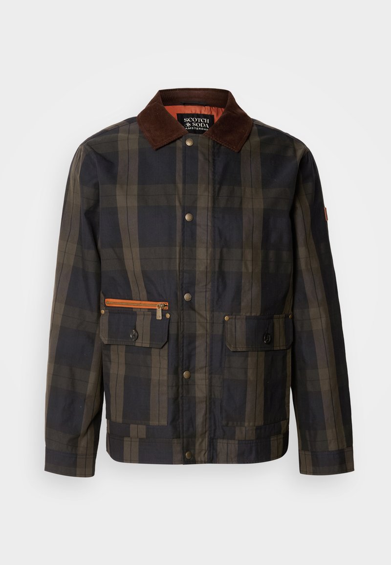 Scotch & Soda JACKET - Summer jacket - blackwatch check/black - Zalando