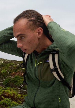 M'S R1 AIR  HOODY - Φλις μπουφάν - torrey pine green