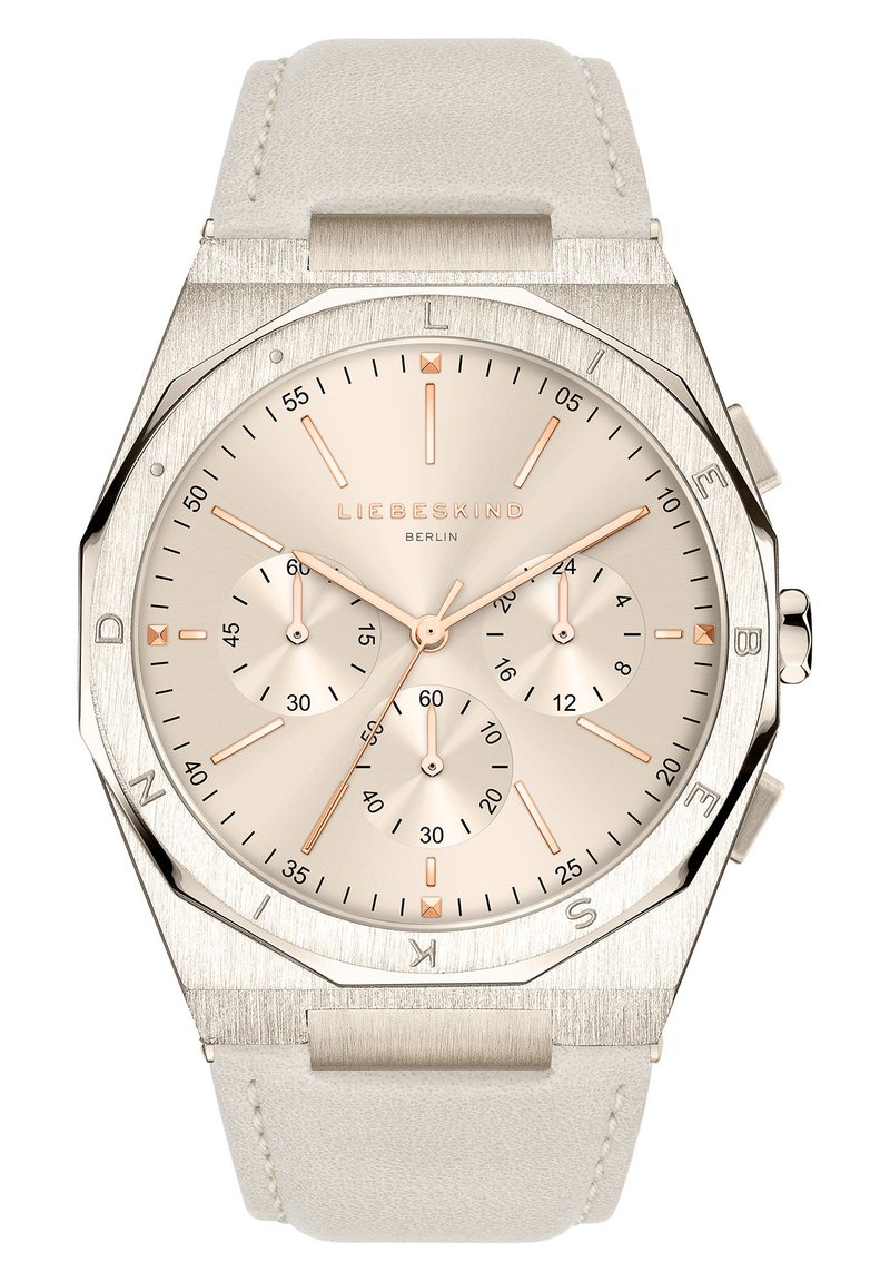 Liebeskind Berlin Chronograph watch beige Zalando