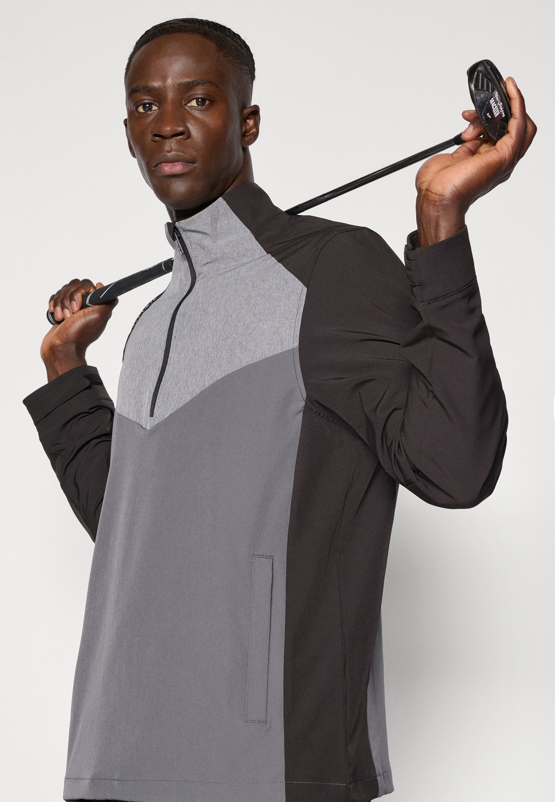 Callaway 1/2 ZIP JACKET - Windbreaker - caviar/black - Zalando.ie
