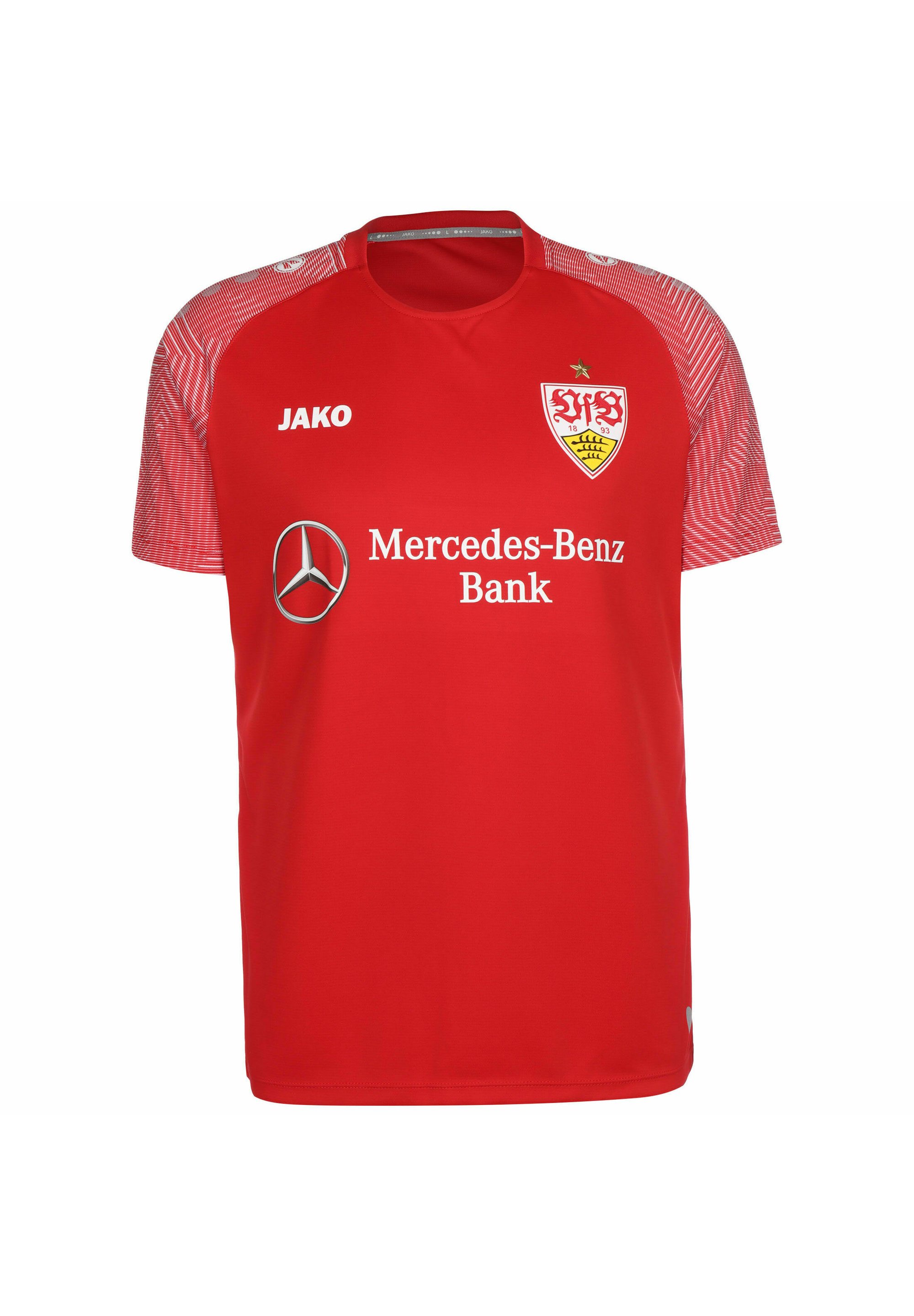 JAKO STUTTGART - de fútbol - weiss/rojo -