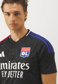 adidas Performance OLYMPIQUE LYON AWAY JERSEY - Article de supporter d'équipe de club - black