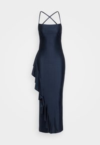 WEDDING GRACE RUFFLE MAXI - Společenské šaty - navy blue