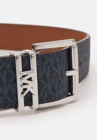 MICHAEL Michael Kors LOGO REVERSIBLE BELT - Cinto - navy