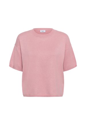 Saint Tropez, MILASZ BOXY SHORT SLEEVE - Osnovna majica kratkih rukava - cameo pink melange