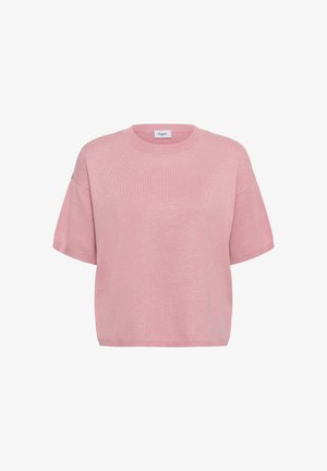 Saint Tropez, MILASZ BOXY SHORT SLEEVE - Basic póló - cameo pink melange