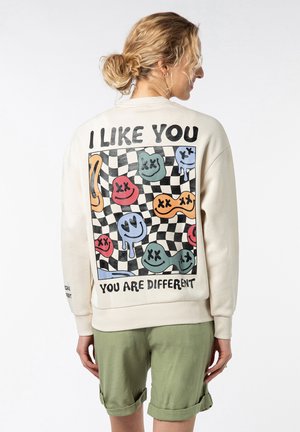 SUBLEVEL SWEATSHIRT  - Sweatshirt - light beige