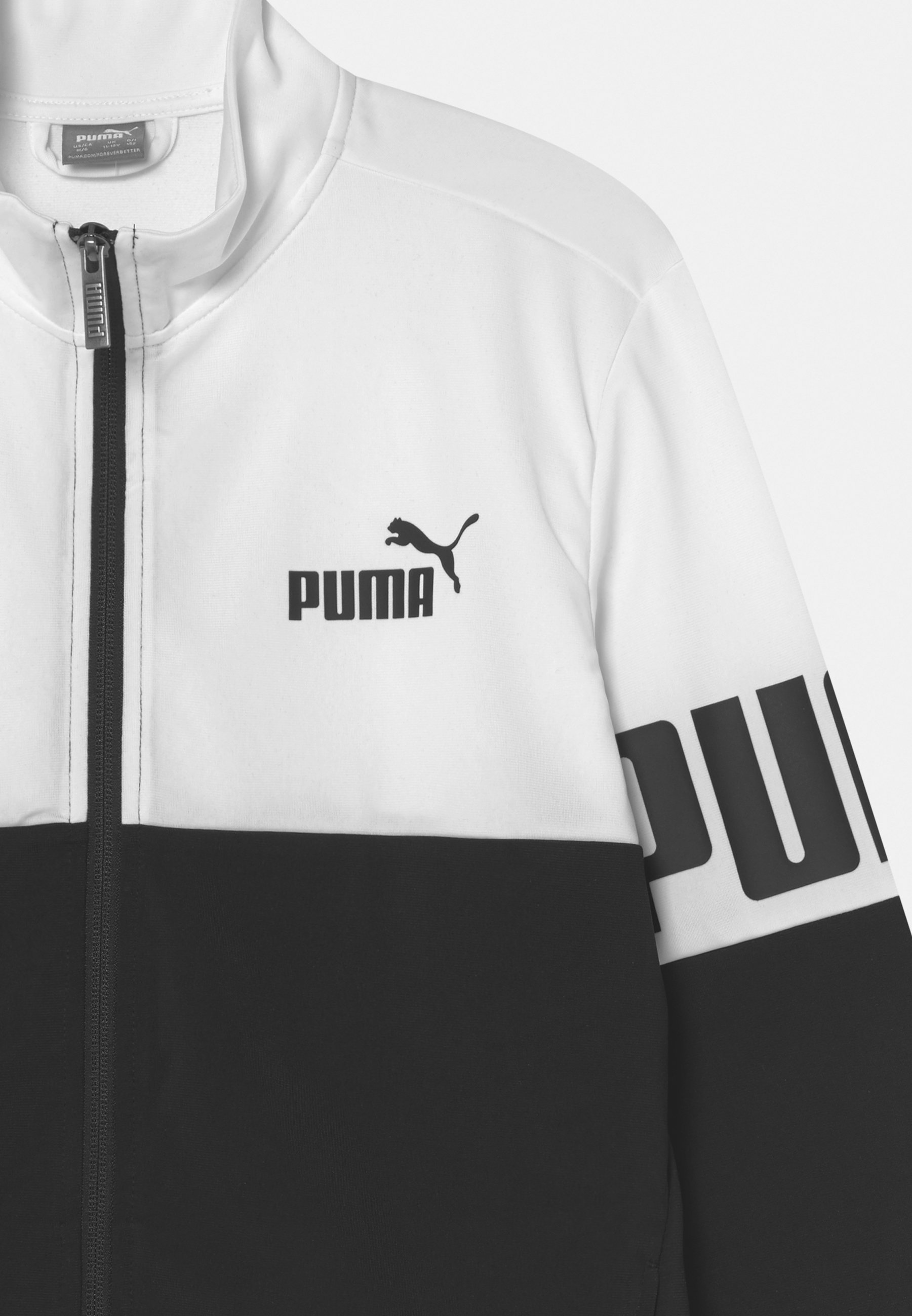 Puma COLORBLOCK SET UNISEX - Chándal - puma black/negro - Zalando.es